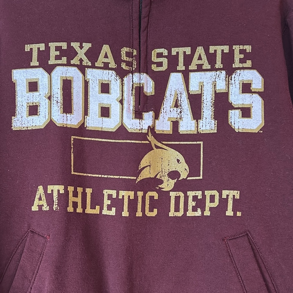 Champion Eco Fleece Maroon Sweatshirt - Picture 2 of 3